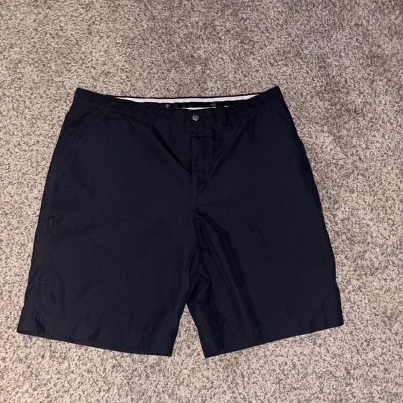 Callaway Men's Flat Front Shorts - Dark Gray - Picture 3 of 3